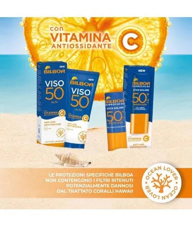 Bilboa Stick Solare 50+ Molto Alta con Vitamina C