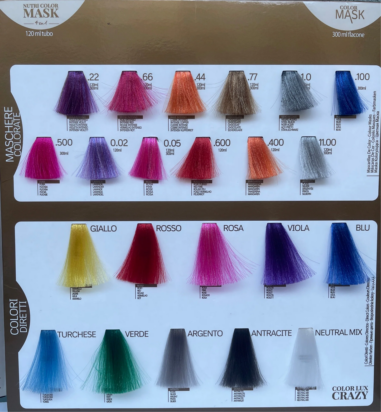 Nutri Color Mask 4 in 1 - Mandarine .400 - 120 ml DESIGN LOOK