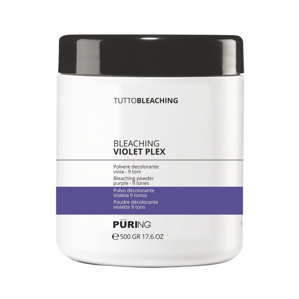 Bleaching violet plex decolorante 9 toni 500gr PURING