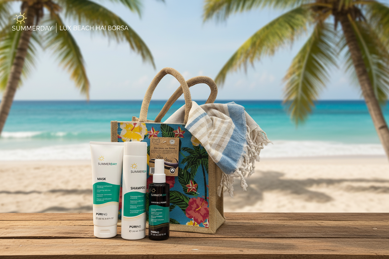 Kit Puring Summerday su spiaggia tropicale