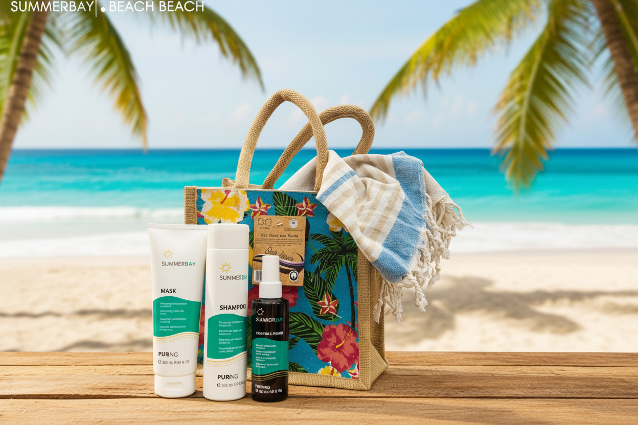 Kit Puring Summerday su spiaggia tropicale