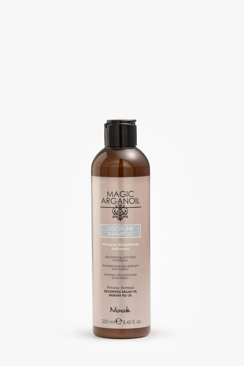 Shampoo disciplinante anticrespo per capelli crespi e ribelli 250 ml NOOK