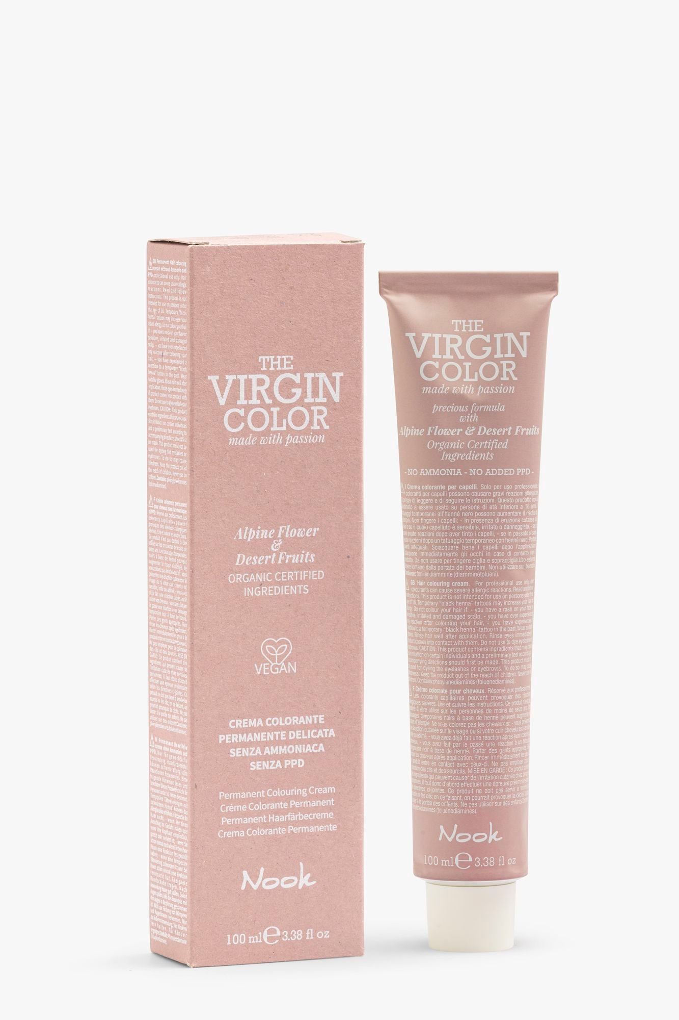 Tintura The Virgin Color Senza Ammoniaca Professionale NOOK 100ml ULTIMI PEZZI