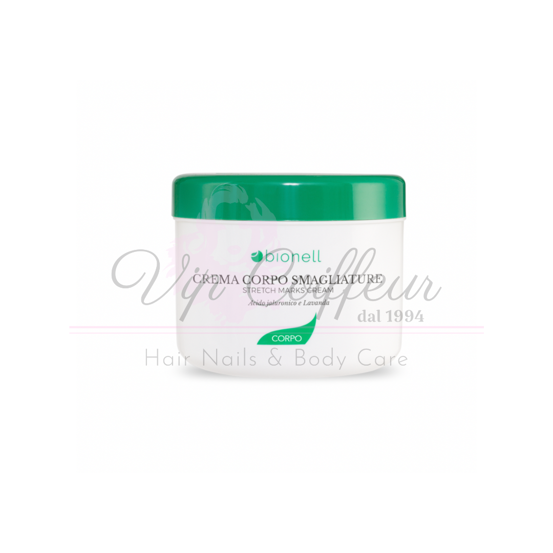 BIONELL Körpercreme mit Hyaluronsäure und Lavendel gegen Dehnungsstreifen 500 g