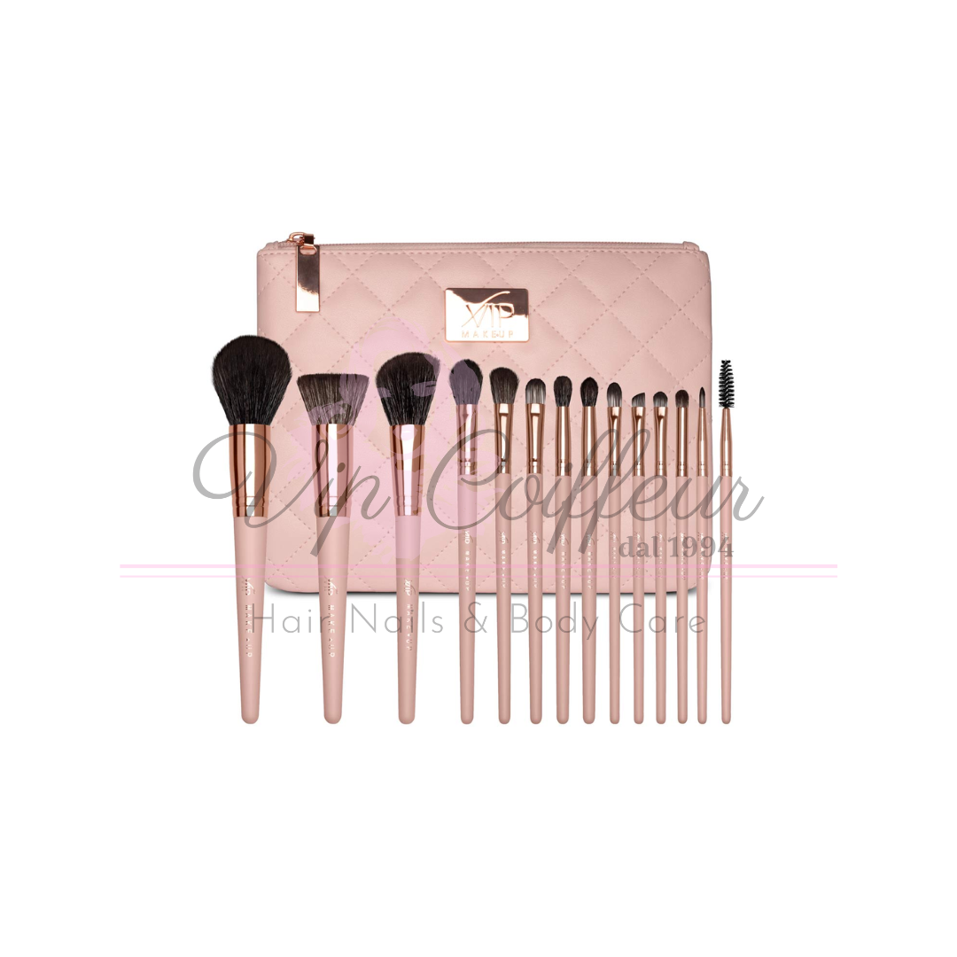 Kit 14 Brushes - 14 pennelli Makeup VIP MAKEUP