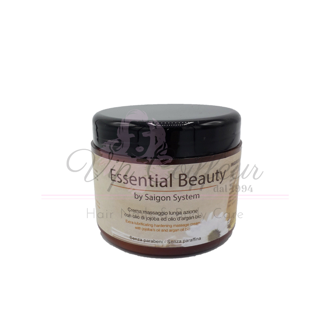 Massagecreme mit langer Wirkung mit Jojobaöl und Arganöl BIO 500ml SAIGON
