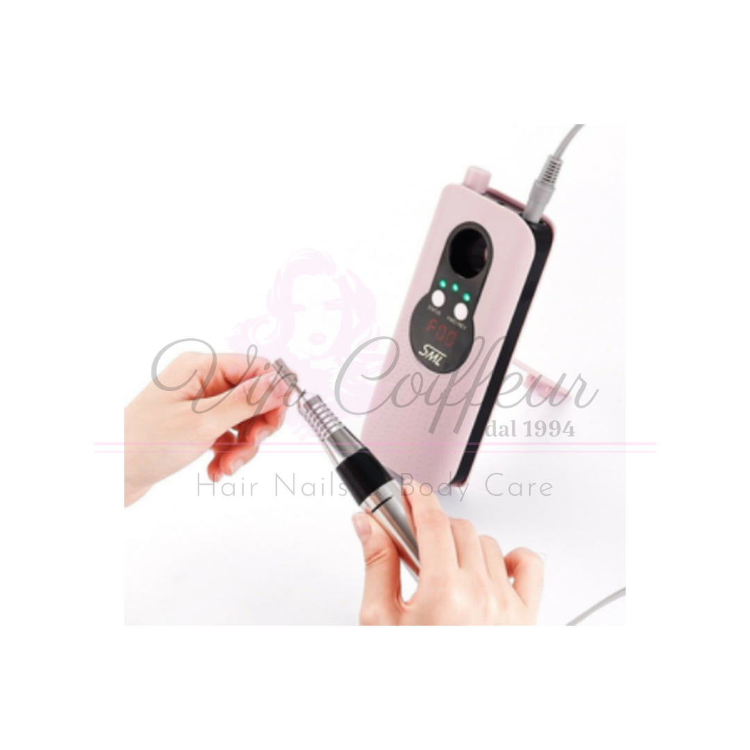 FRESA MANICURE PORTATILE RICARICABILE PROFESSIONALE RICOSTRUZIONE UNGHIA 35000 RPM GIRI
