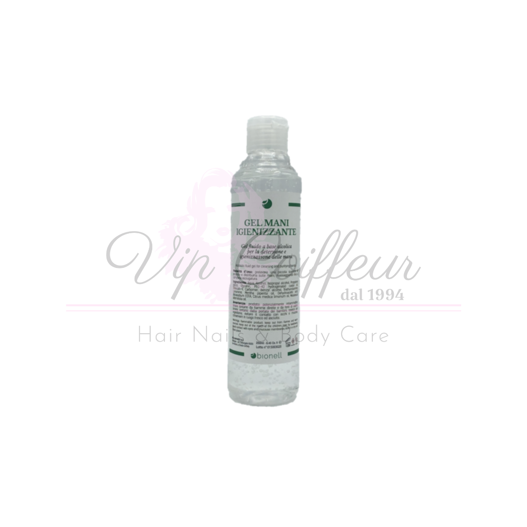 Igienizzante Mani Fluido a base Alcolica BIONELL 250ml