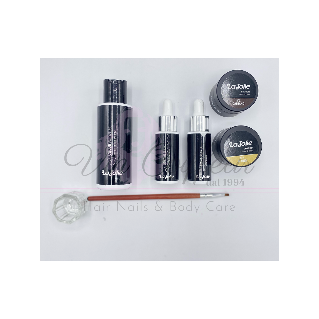 Kit Sopracciglia Henna Color Eyebrow LA JOLIE