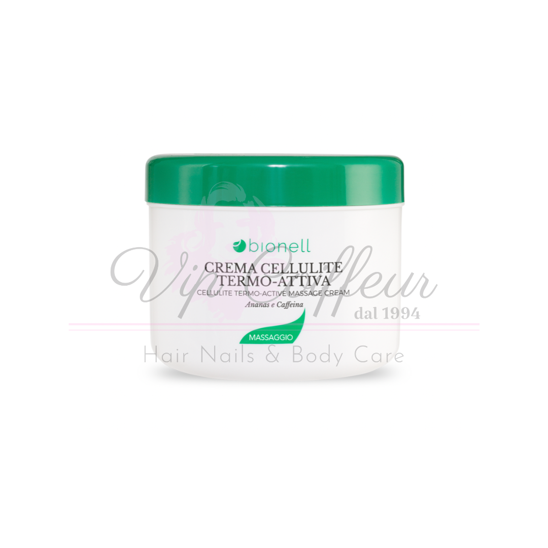 Thermoaktive Cellulite-Massagecreme Ananas und Koffein 500ml BIONELL