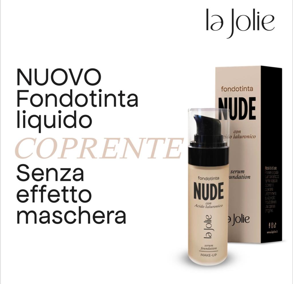 Fondotinta NUDE con Acido ialuronico La Jolie