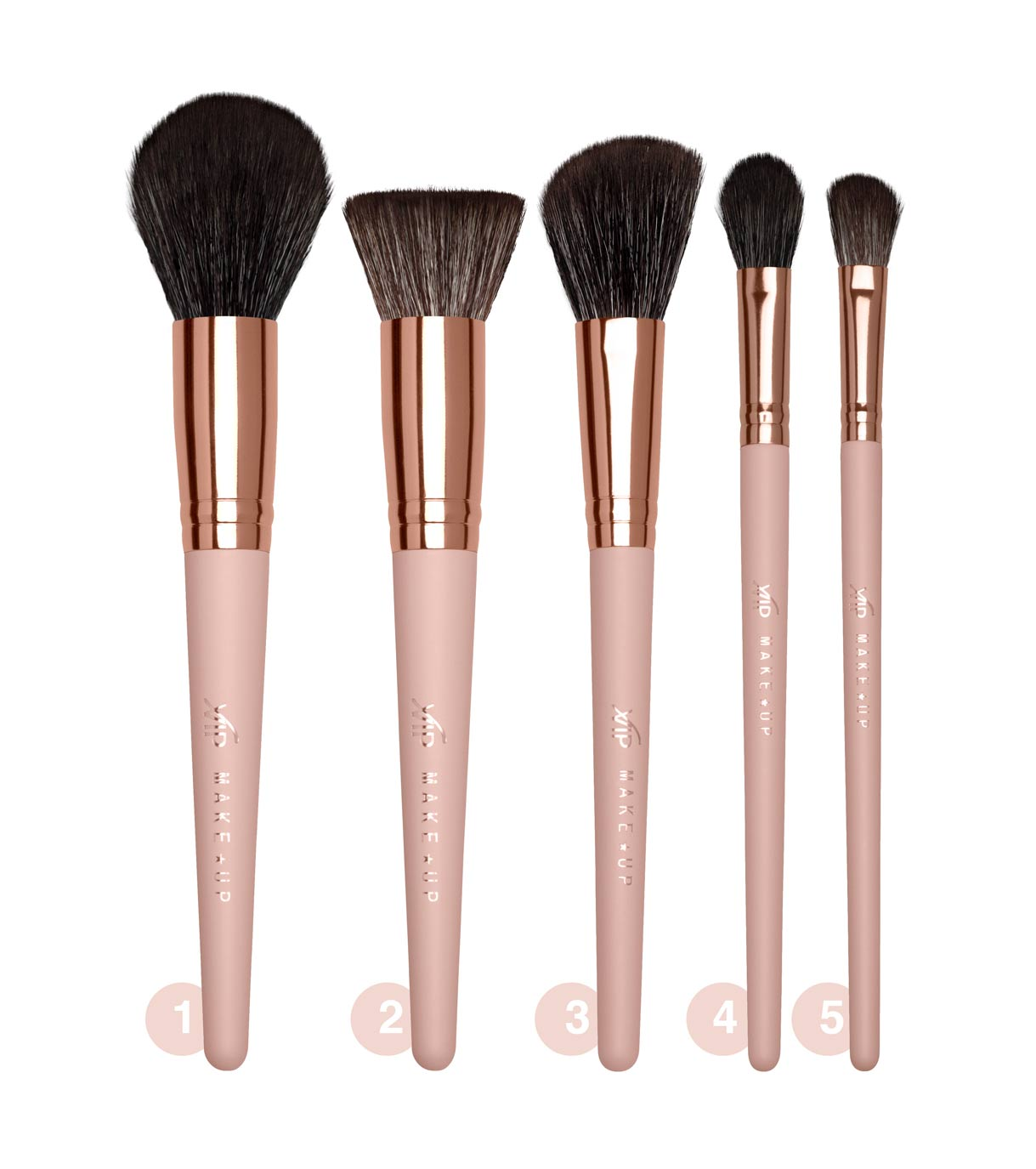 Kit 14 Brushes - 14 pennelli Makeup VIP MAKEUP