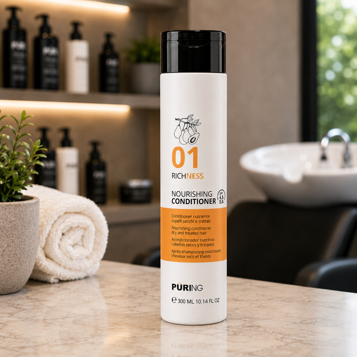 01 Richness Nourishing Conditioner 300 ml PURING