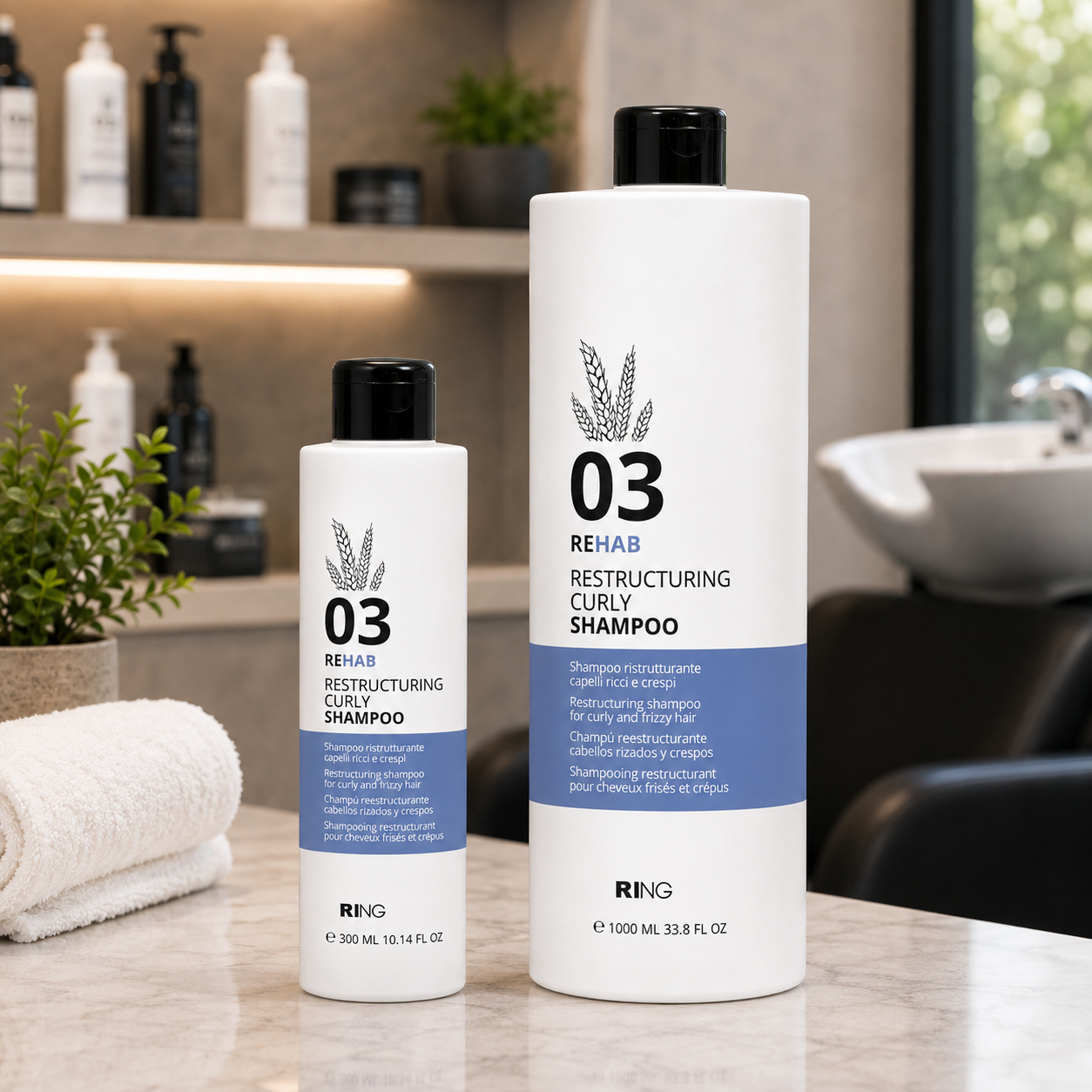 03 Rehab Restructuring Curly Shampoo PURING