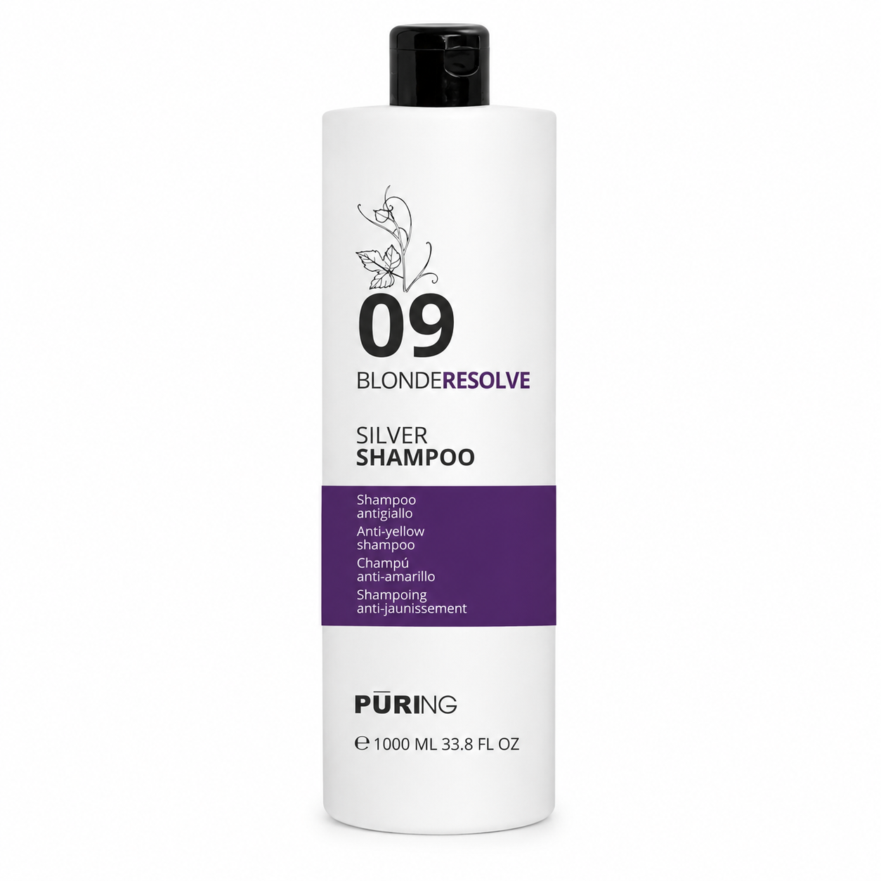 09 Blonderesolve Silver Shampoo PURING Antigiallo
