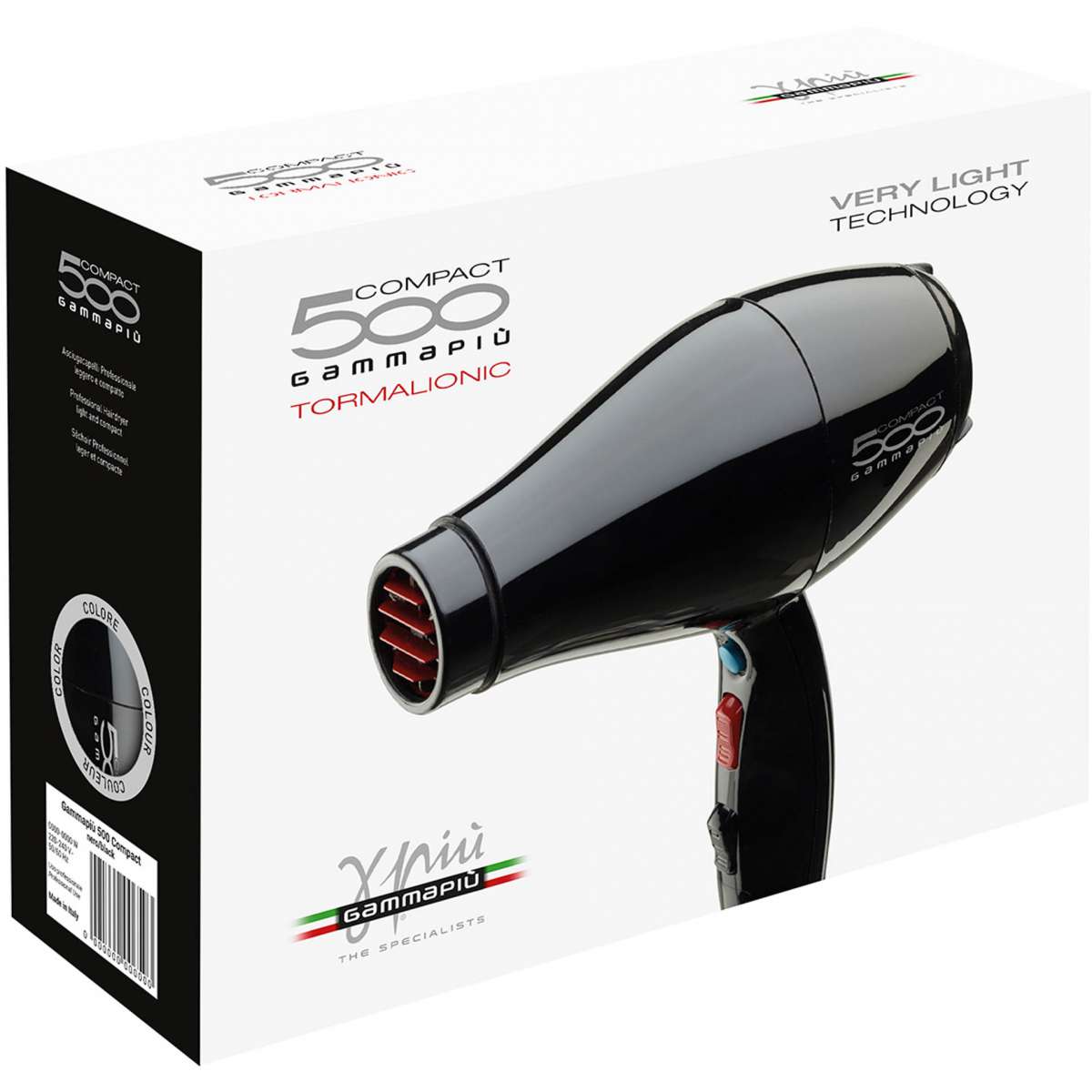 Professioneller Haartrockner 500 Compact PLUS REIHE