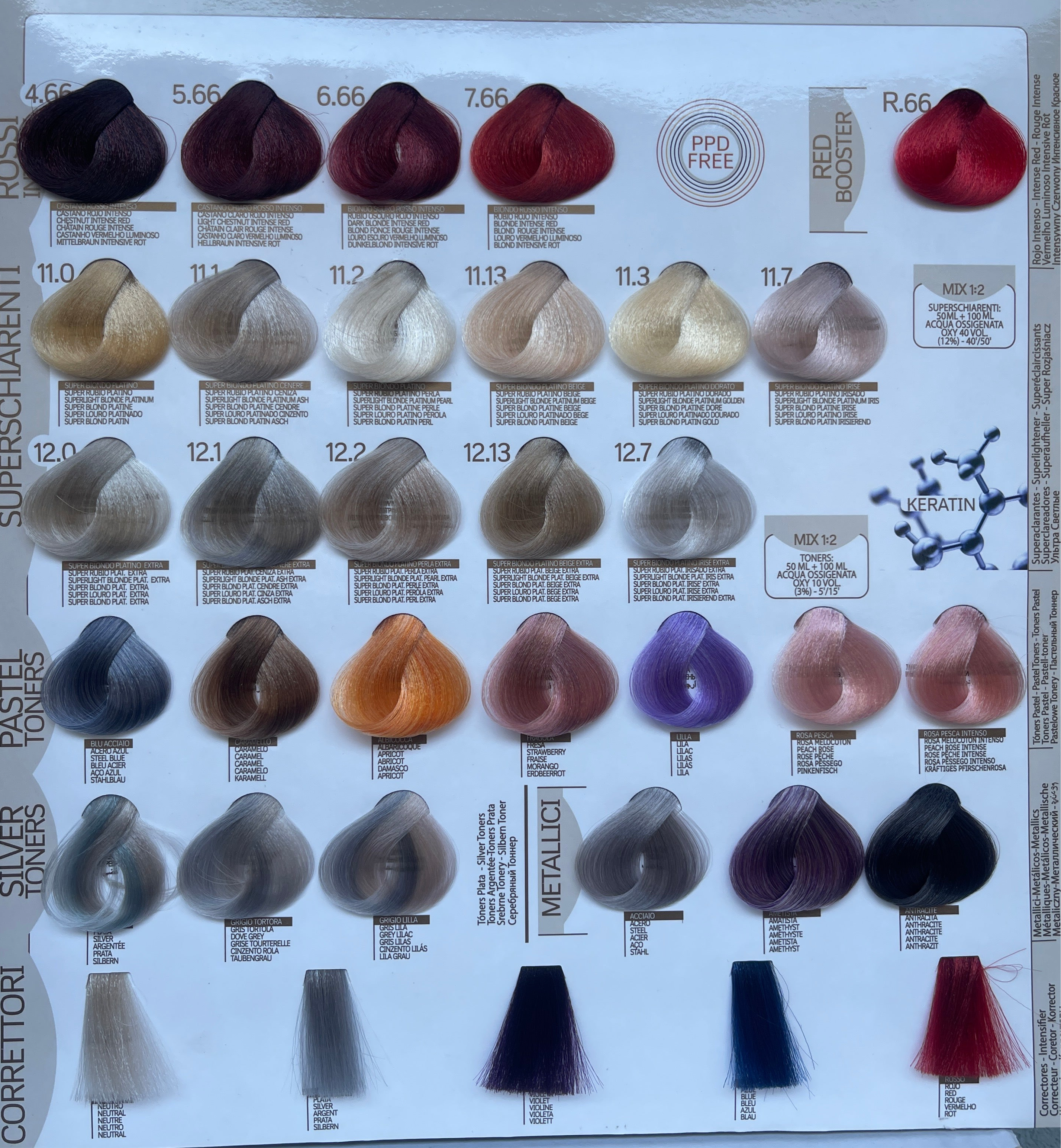 COLOR LUX Professionelle Farbcreme-Tönung 100 ml