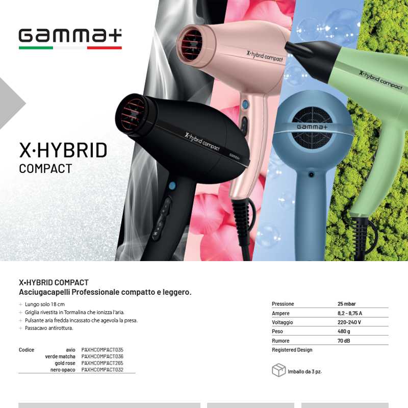 Phon X•Hybrid Compact Gammapiù