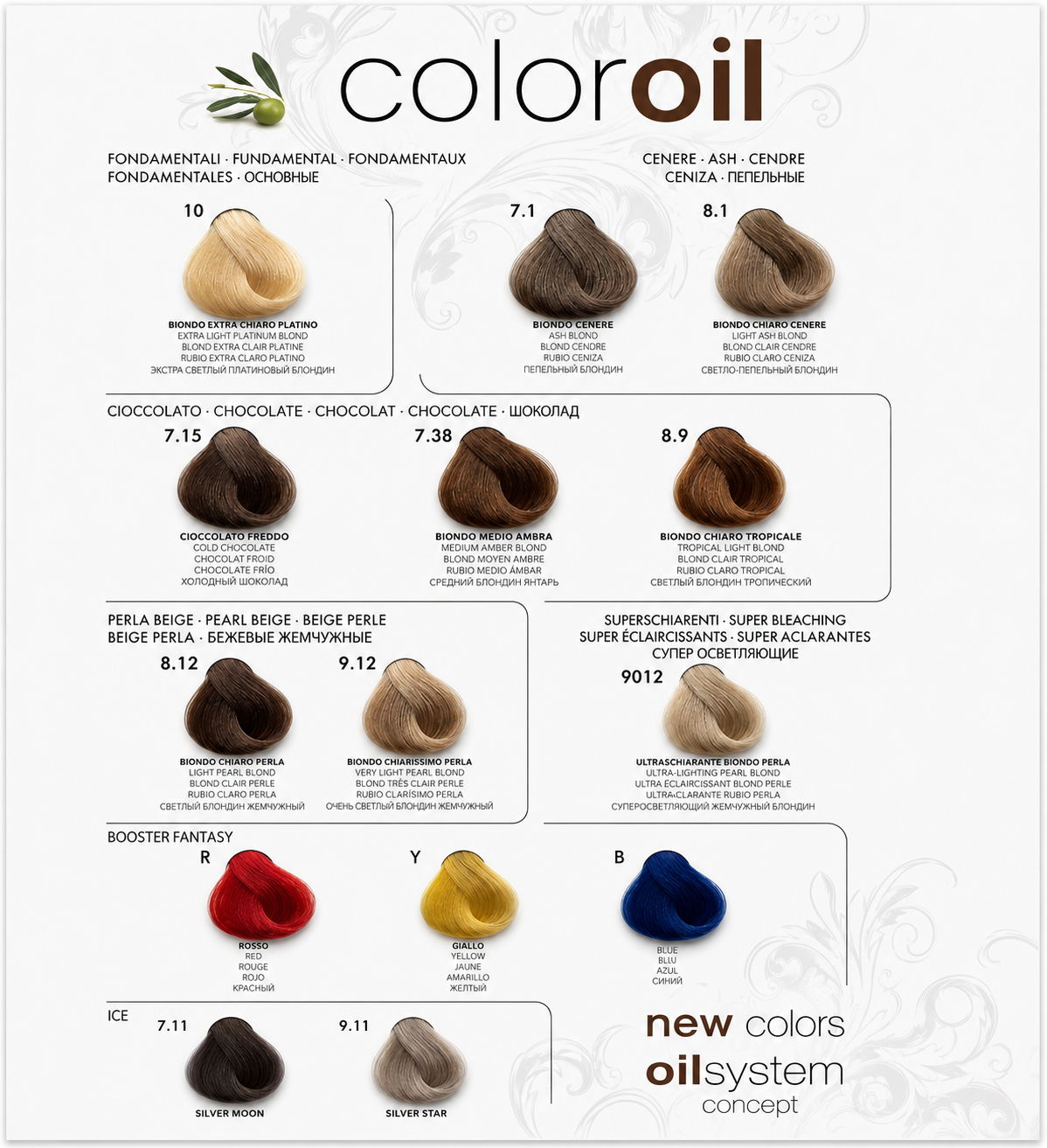 COLOR OIL Tinta Senza Ammoniaca 125 ml
