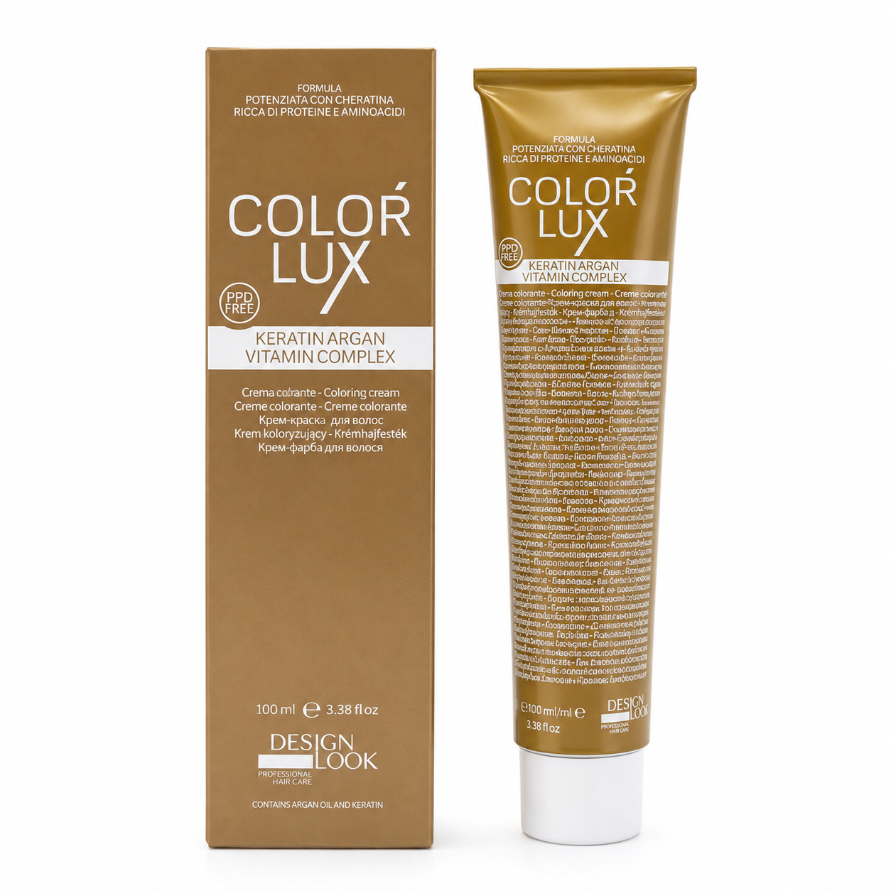 COLOR LUX Tinta Crema Colorante Professionale 100 ml
