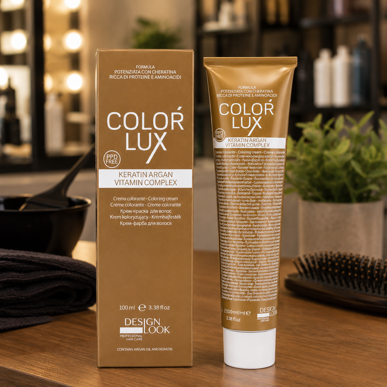 COLOR LUX Tinta Crema Colorante Professionale 100 ml