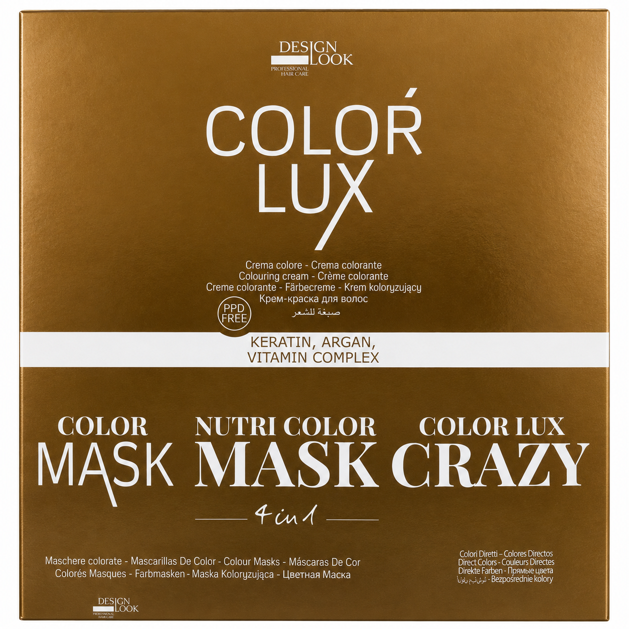 COLOR LUX Tinta Crema Colorante Professionale 100 ml