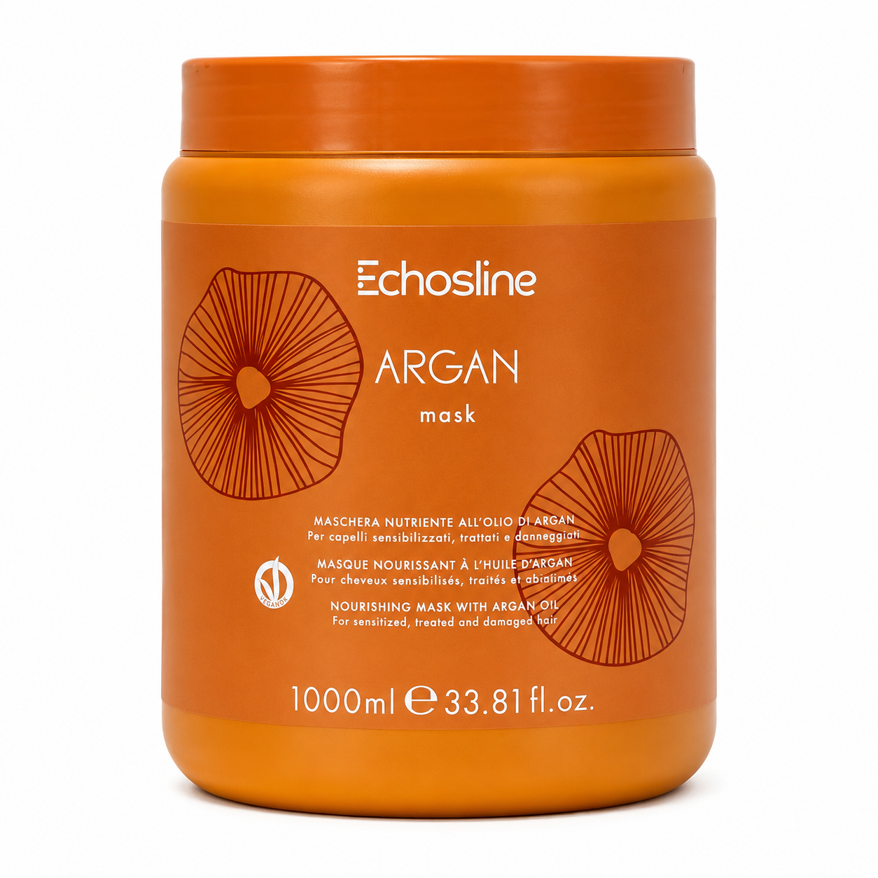 Echosline Argan Mask 1000 ml | Maschera Nutriente
