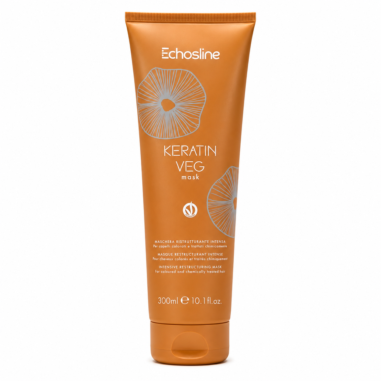 Echosline Keratin Veg Mask 300 ml Ricostruzione
