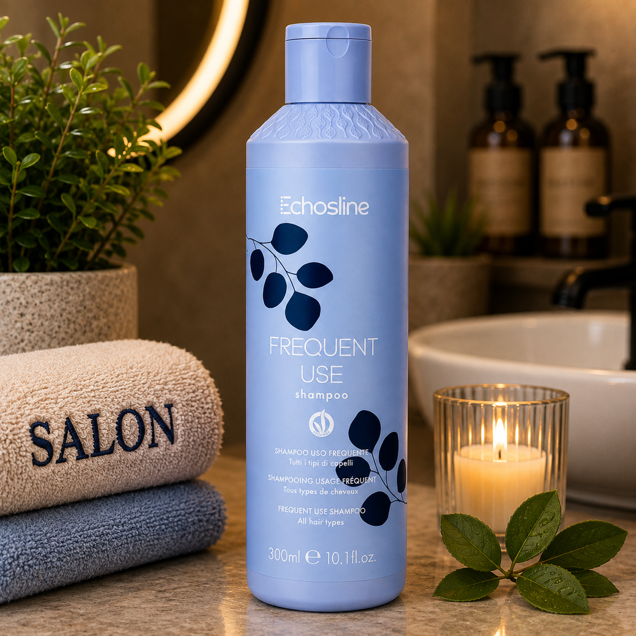 Shampoo für häufige Anwendung, 300 ml, Echosline 