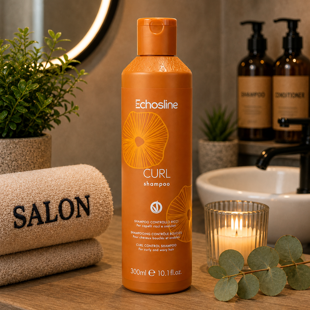Echosline Curl Shampoo 300 ml | Shampoo Ricci
