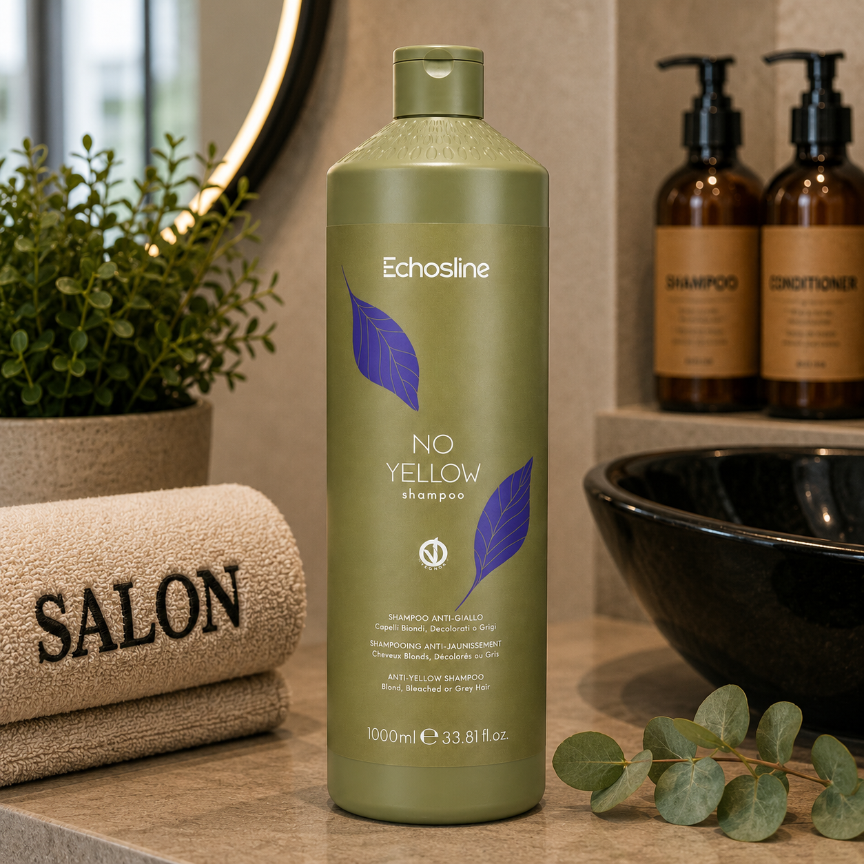 Echosline No Yellow Shampoo 300 ml Antigiallo