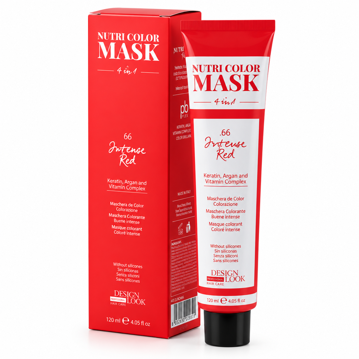 Nutri Color Mask Intense Red .66 120 ml