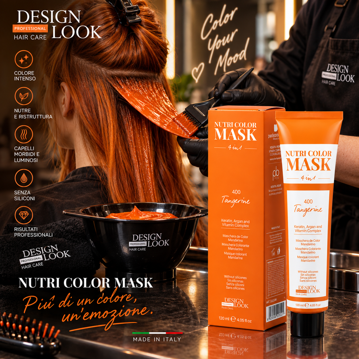 Nutri Color Mask Tangerine .400 120 ml