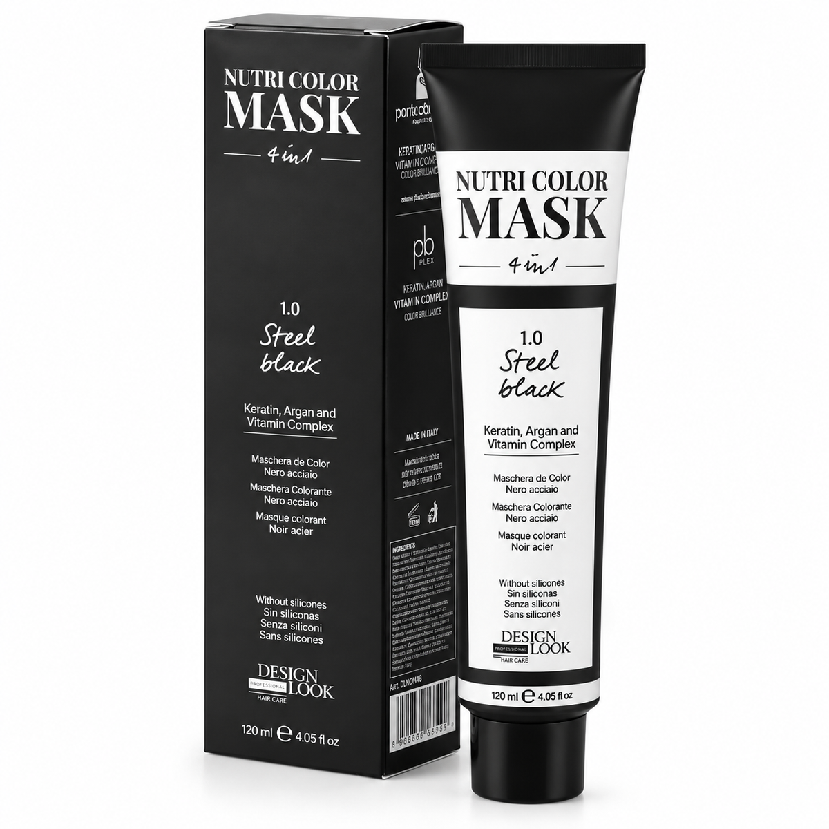 Nutri Color Mask Steel Black 1.0 120 ml