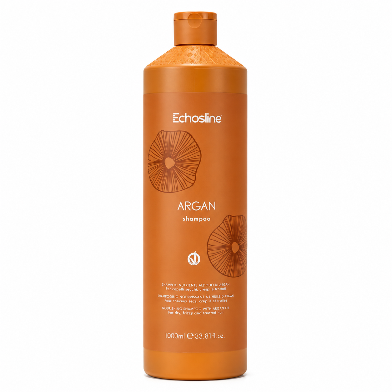 Echosline Argan Shampoo 1000 ml Capelli Trattati