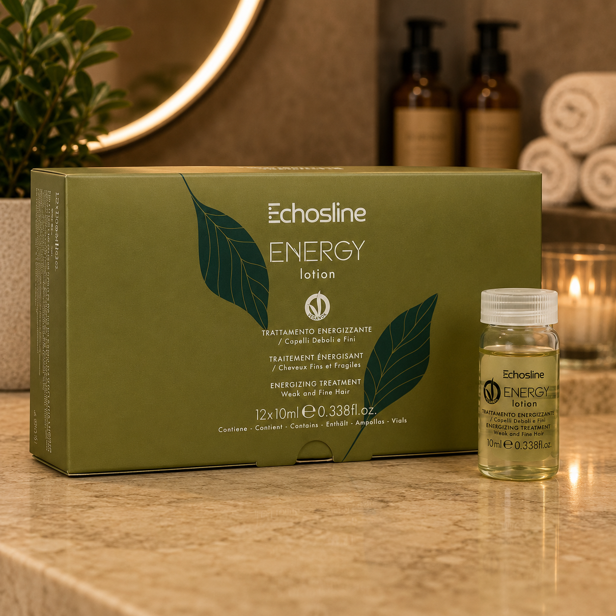 Energy Lotion Fläschchen 12x10ml Echosline 
