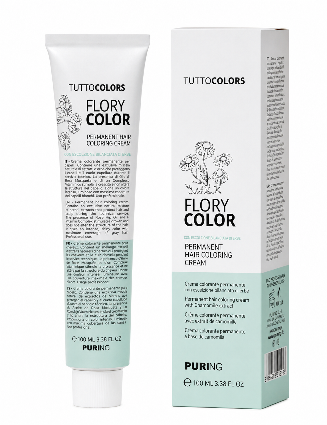 FLORY COLOR Farbcreme ohne Ammoniak 100 ml