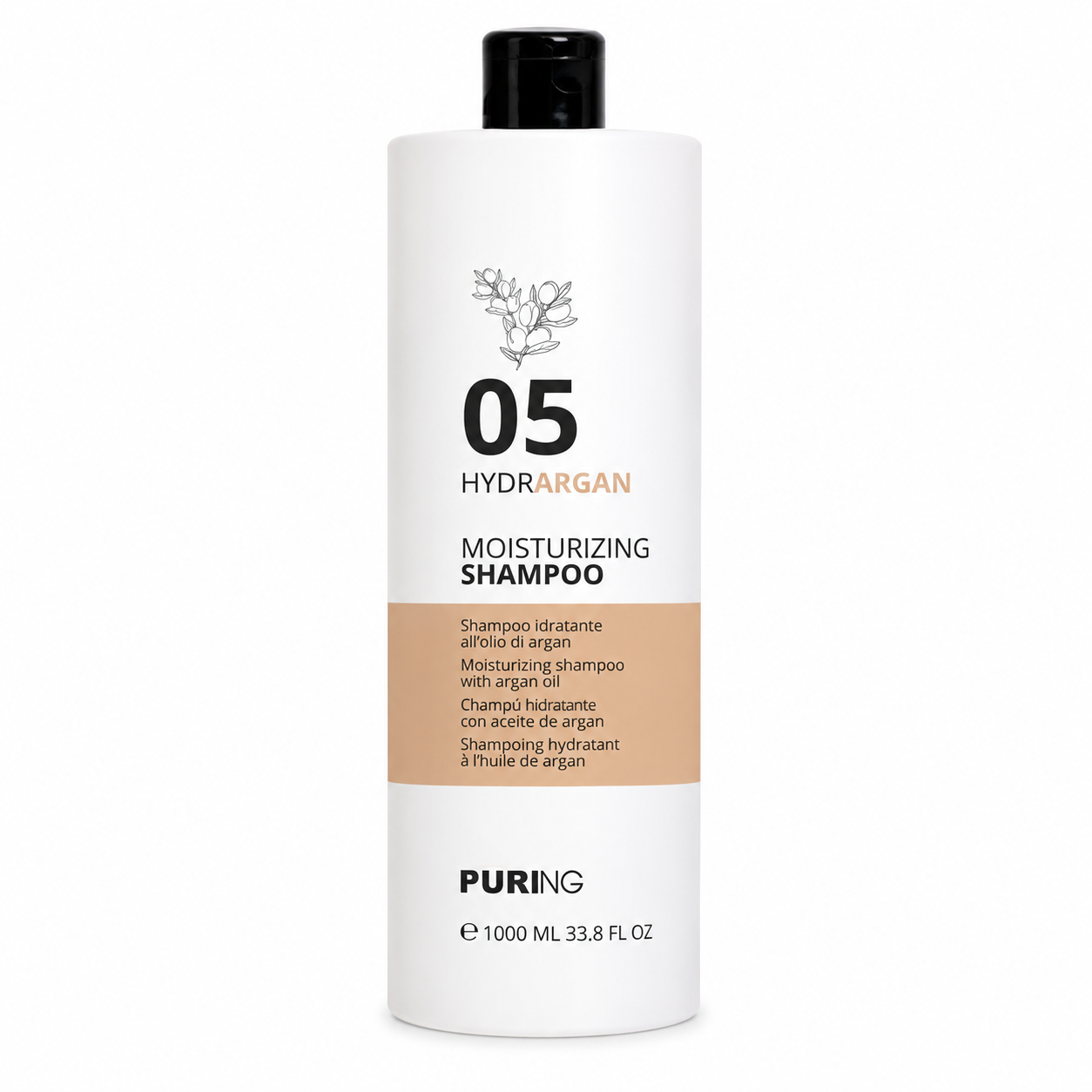 Puring 05 HydrArgan Moisturizing Shampoo Idratante