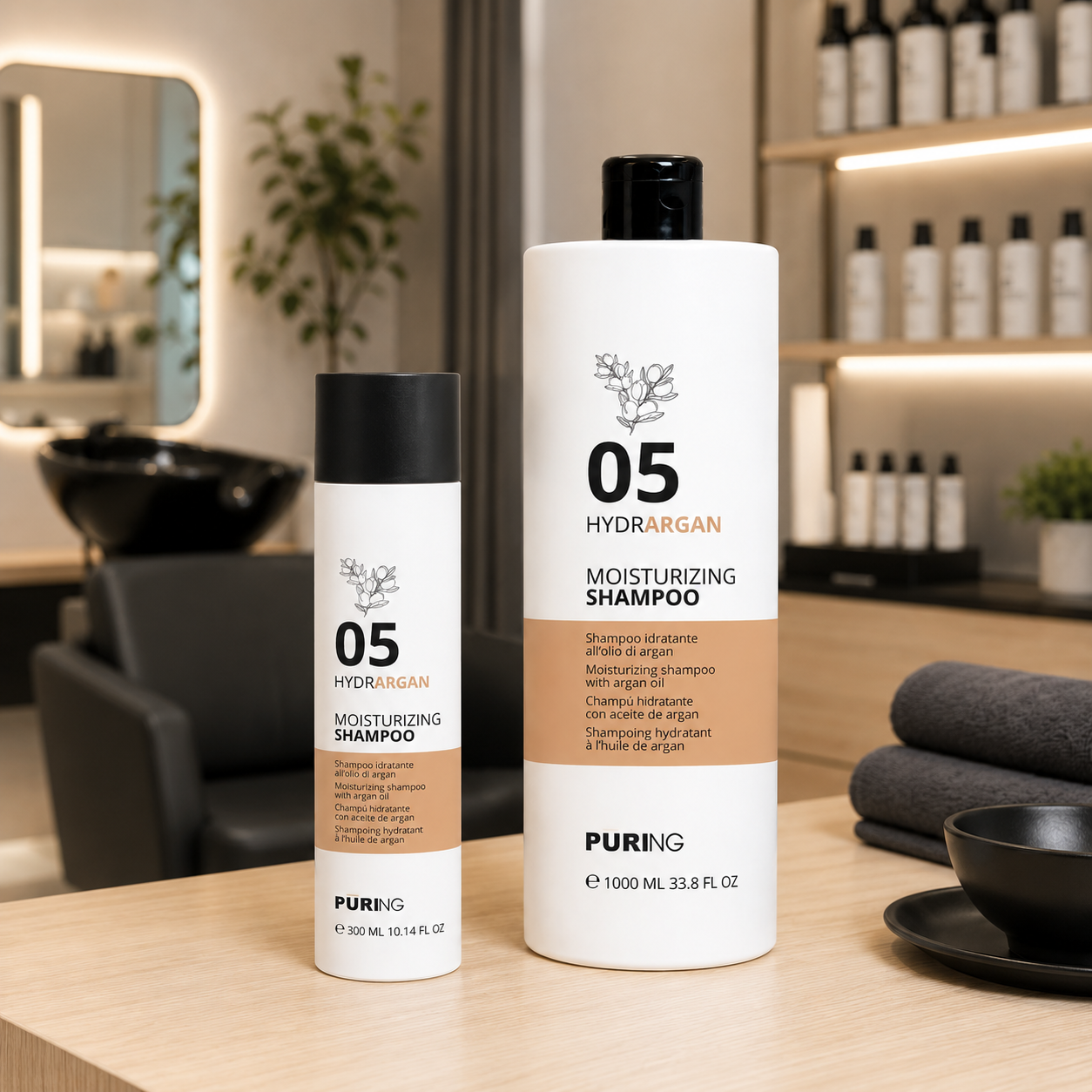05 HydrArgan Feuchtigkeitsshampoo PURING