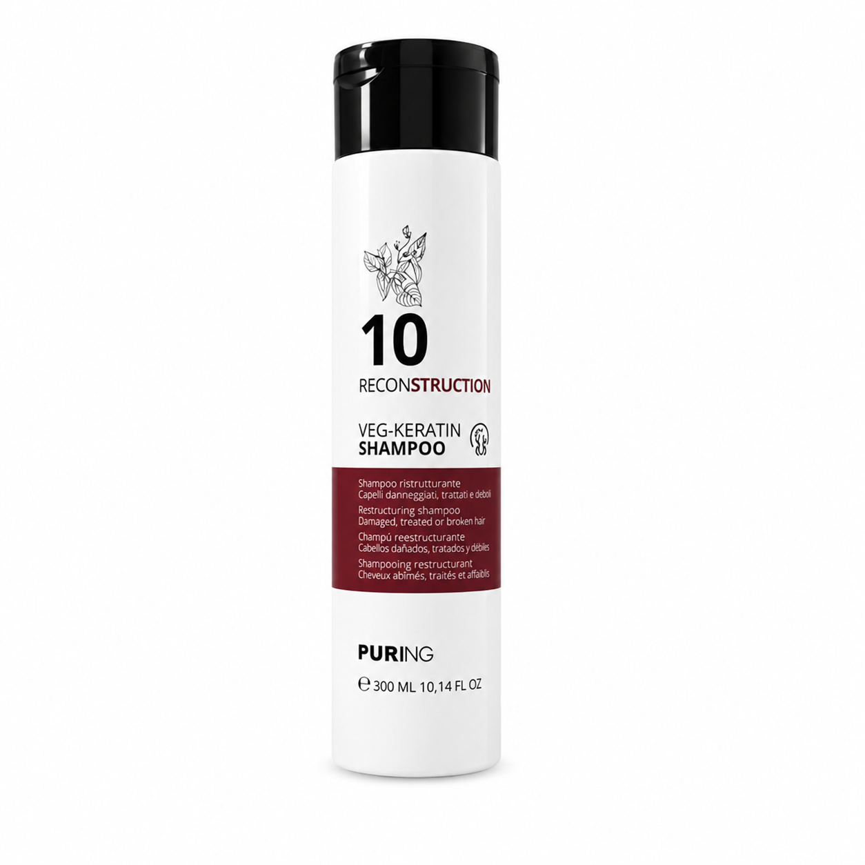 10 RECONSTRUCTION Puring Restrukturierendes Shampoo