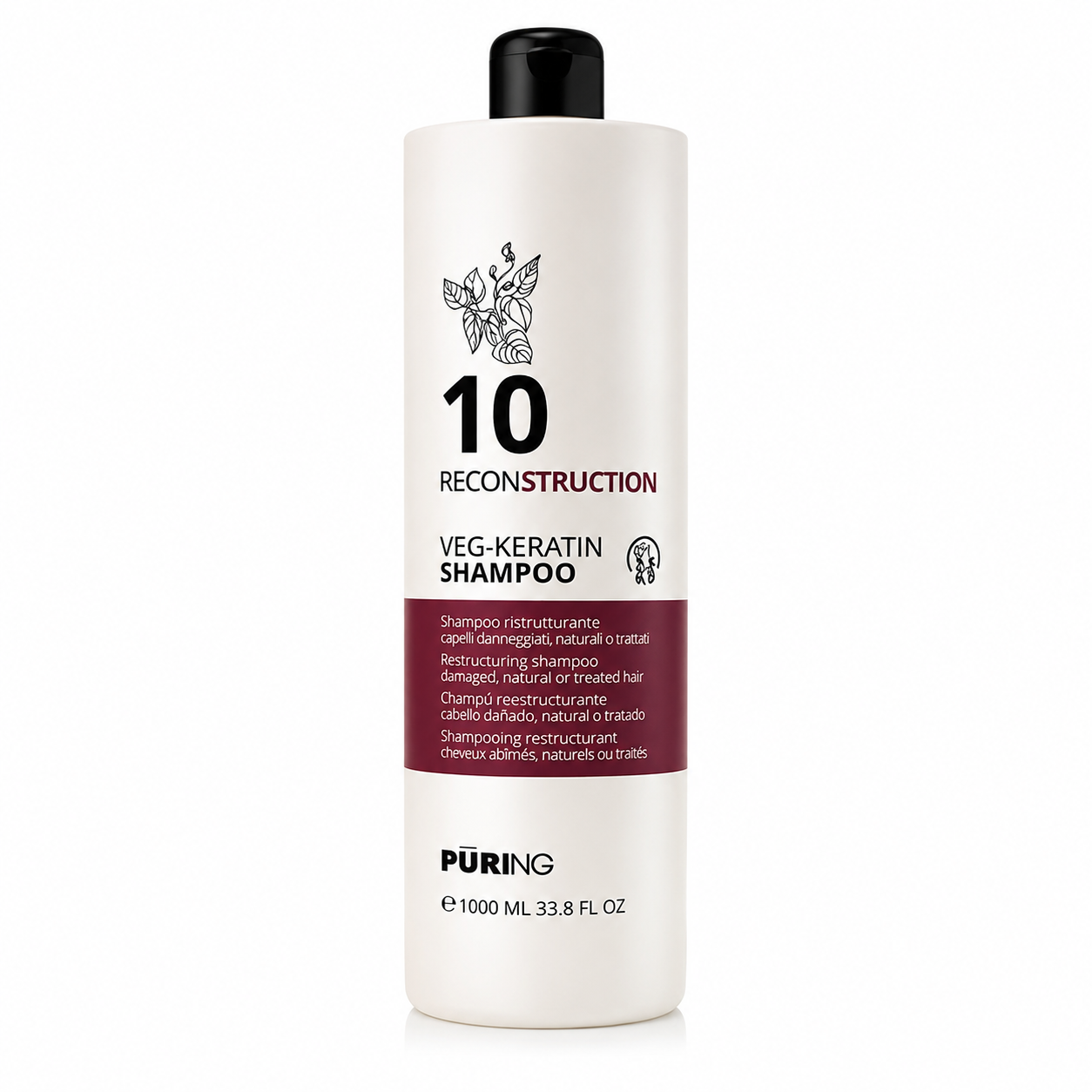 10 RECONSTRUCTION Puring Restrukturierendes Shampoo