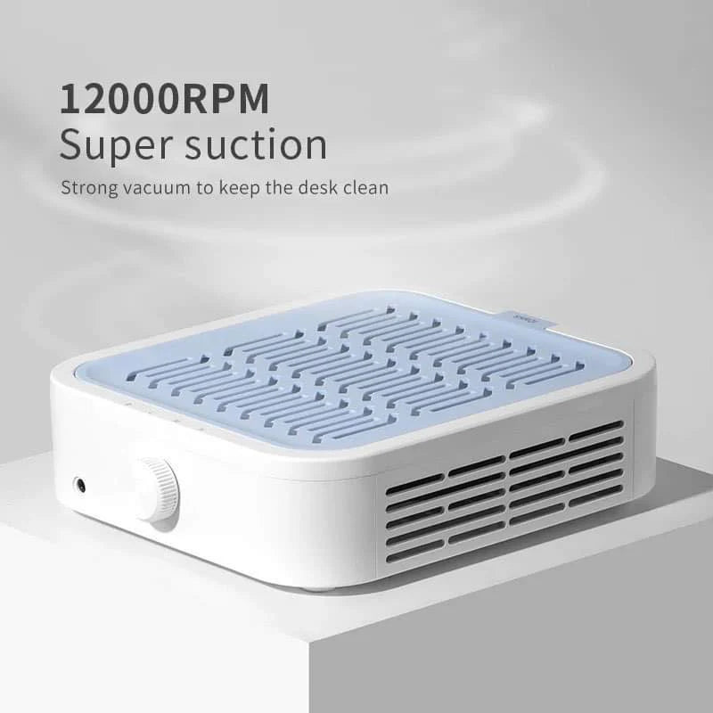 Aspiratore di polvere per unghie SNRQI Turbine Brushless (120 W) - Ricaricabile
