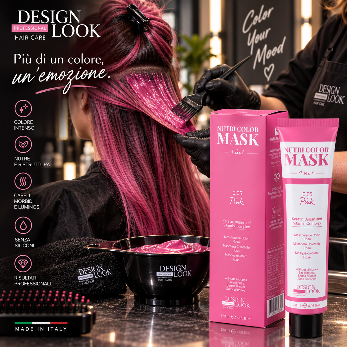 Nutri Color Mask Pink 0.05 - 120 ml