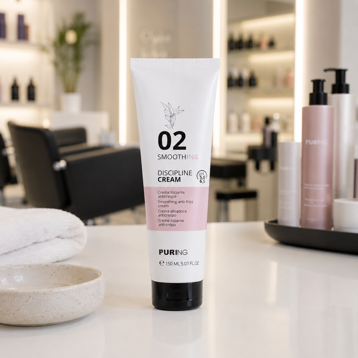 02 Glättende Disziplincreme PURING