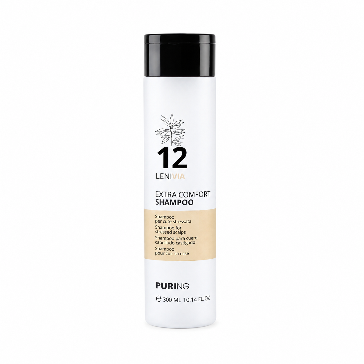 Shampoo Extra Comfort  Cute Sensibile Puring 12 Lenivia 300 ml