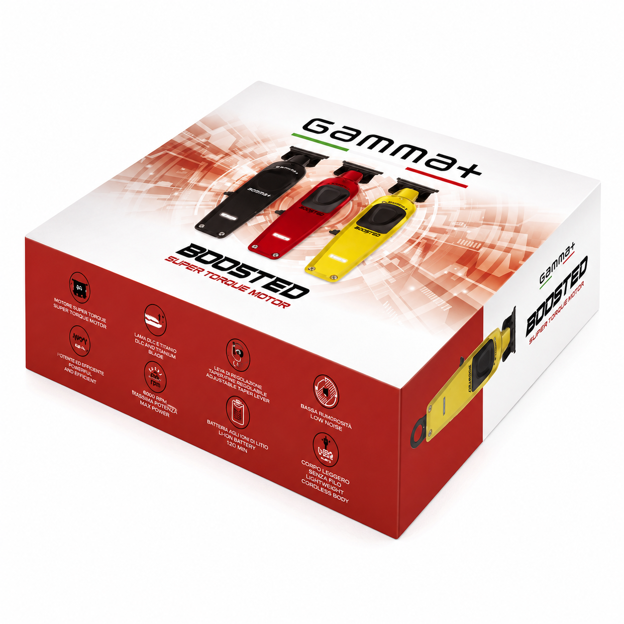 Trimmer Boosted Gamma+ Professionale 8000 RPM