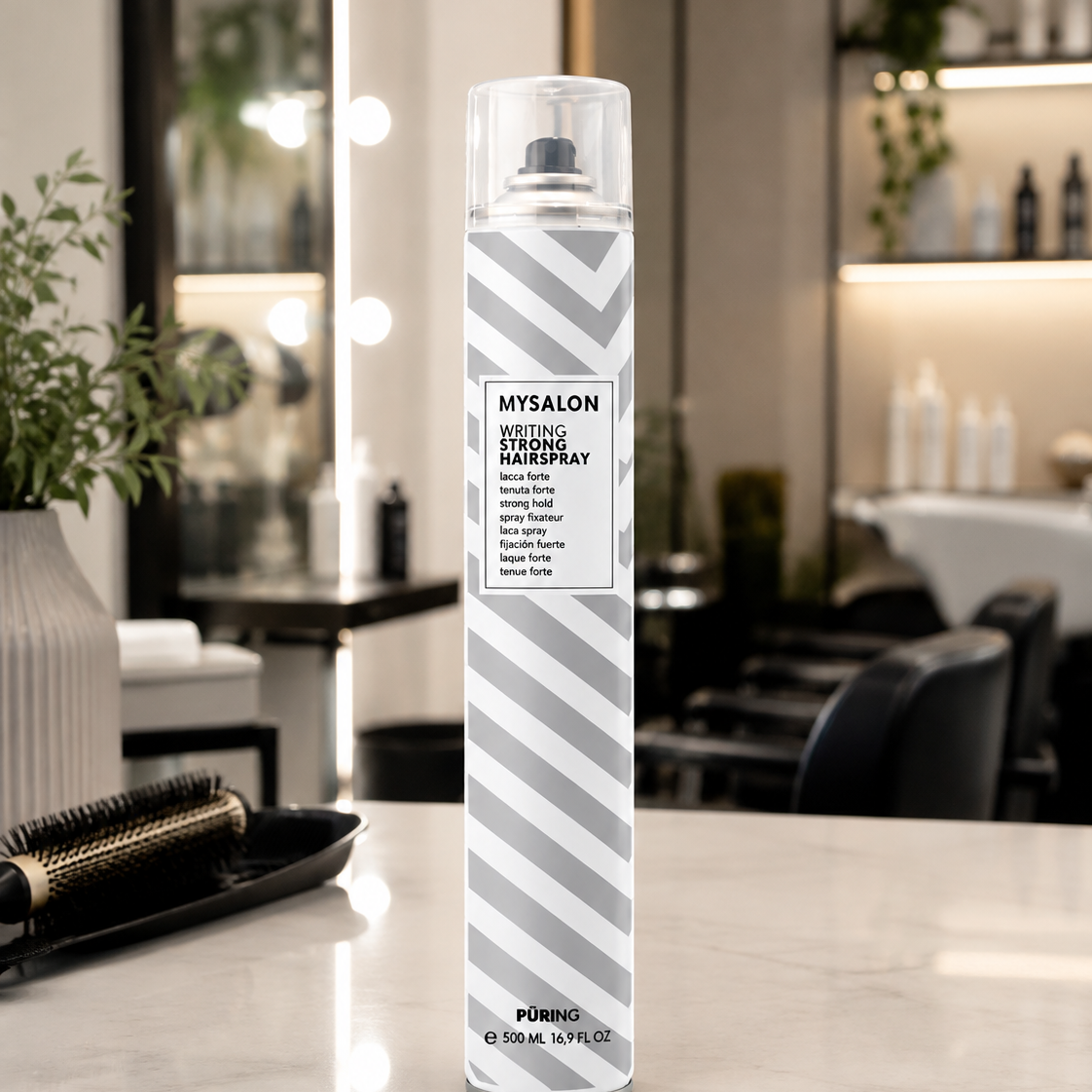 Writing Strong Hairspray 500 ml Puring – Lacca Professionale