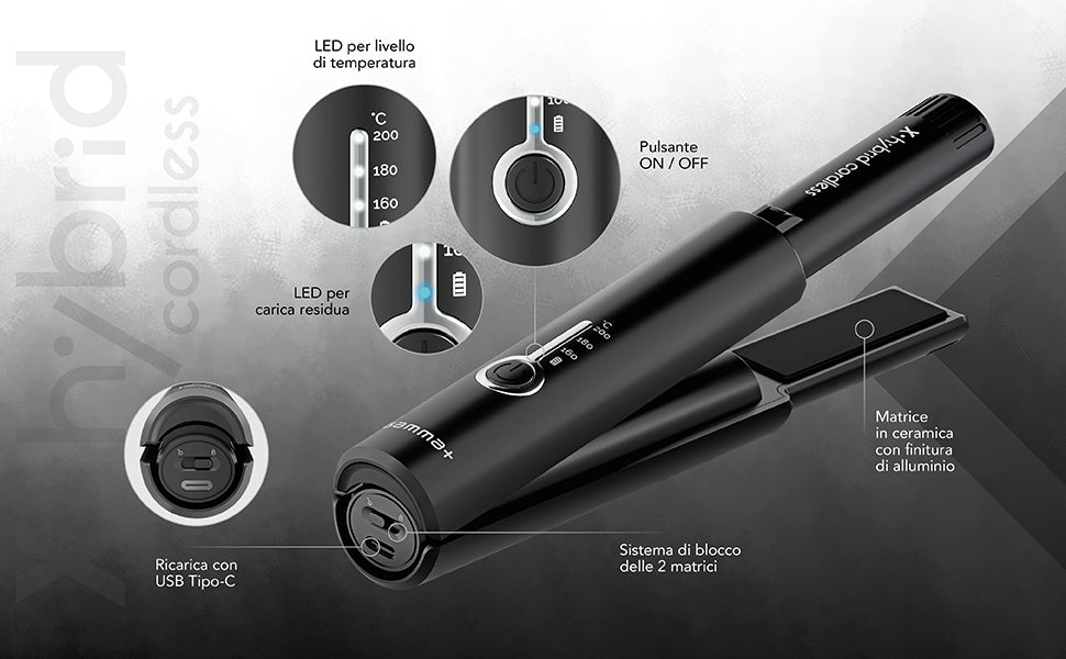 Piastra X•Hybrid Cordless