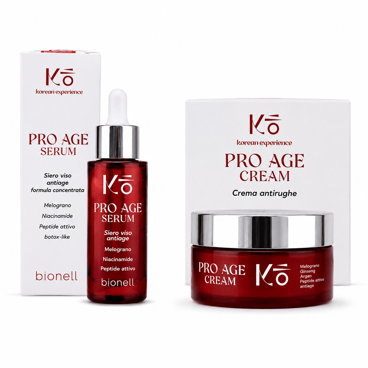 Bionell Kit Antiage Pro Age Cream e Serum
