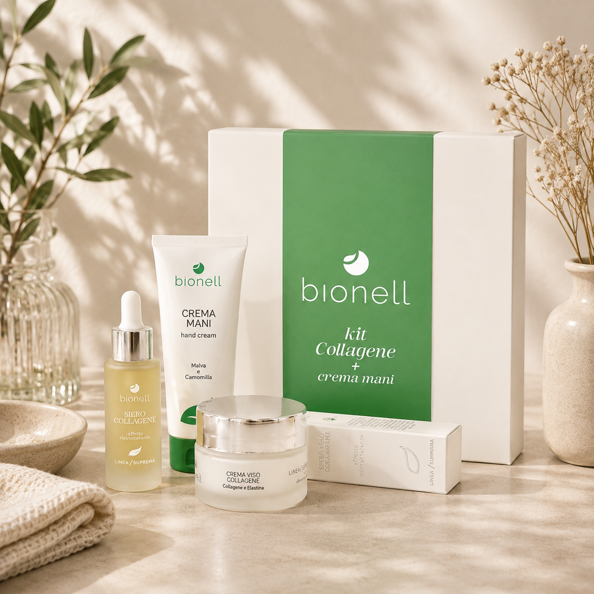 Bionell Kit Collagene Viso – Trattamento Anti-Age
